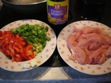 Putengeschnetzeltes mit Reis - Rezept - Bild Nr. 3