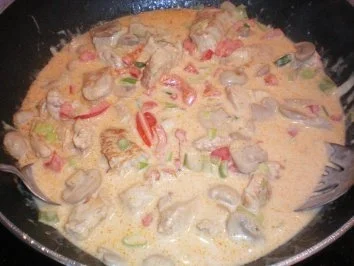 Putengeschnetzeltes mit Reis - Rezept - Bild Nr. 10