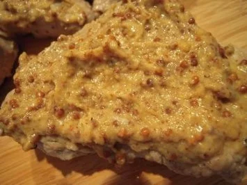 Rezept: Schweinemedaillons mit Senfkruste und Kartoffelecken Bild Nr. 8 Schweinemedaillons mit Senfkruste und Kartoffelecken - Rezept - Bild Nr. 8