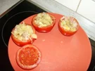 Beilage oder Snack gefüllte Tomaten - Rezept