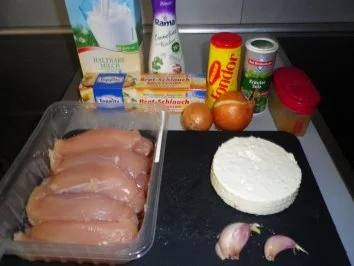 Rezept: Hähnchenfilet mit Schafskäsesauce Bild Nr. 3 Hähnchenfilet mit Schafskäsesauce - Rezept - Bild Nr. 3