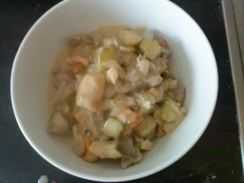 Putenschnitzel "Stroganoff" - Rezept