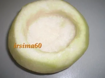 Rezept: Gefüllte Kohlrabi in Käsesoße Bild Nr. 4 Gefüllte Kohlrabi in Käsesoße - Rezept - Bild Nr. 4