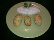 Rosmarinkartoffeln mit Parmesan-Quark-Dip - Rezept