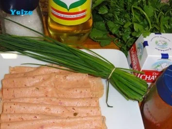 Rezept: Leberkäsröllchen gebacken Bild Nr. 2 Leberkäsröllchen gebacken - Rezept - Bild Nr. 2