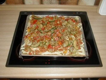 Blechnudeln mit Käse Dieter´s Art - Rezept - Bild Nr. 2