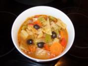 C: Kohlsuppe mediterran - Rezept
