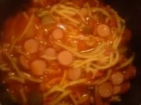 Rezept: Würstchen-Gulasch Bild Nr. 2 Würstchen-Gulasch - Rezept - Bild Nr. 2