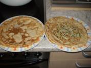 Pfannkuchen mit  Füllung - Rezept