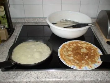 Pfannkuchen mit  Füllung - Rezept - Bild Nr. 4