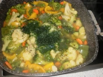 Gemüse-Eintopf mit Knödeln - Rezept - Bild Nr. 4