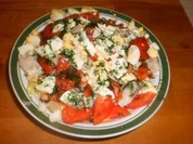 Matjessalat mit Paprika - Rezept