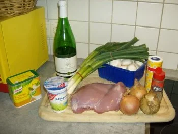 Putengeschnetzeltes mit Reis - Rezept - Bild Nr. 3