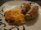 Rezept: Putenrouladen mit Kartoffelgratin Putenrouladen mit Kartoffelgratin - Rezept