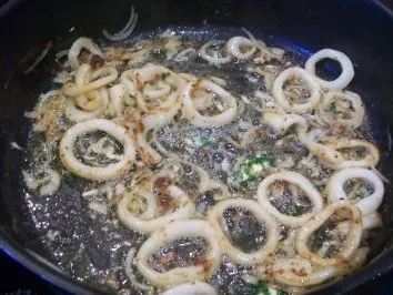 Calamaris Spaghetti - Rezept - Bild Nr. 3