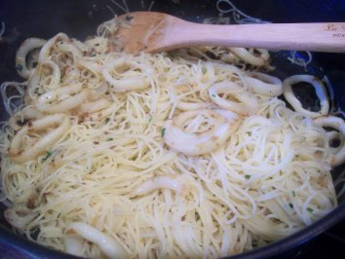 Calamaris Spaghetti - Rezept - Bild Nr. 4