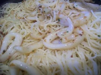 Calamaris Spaghetti - Rezept - Bild Nr. 5