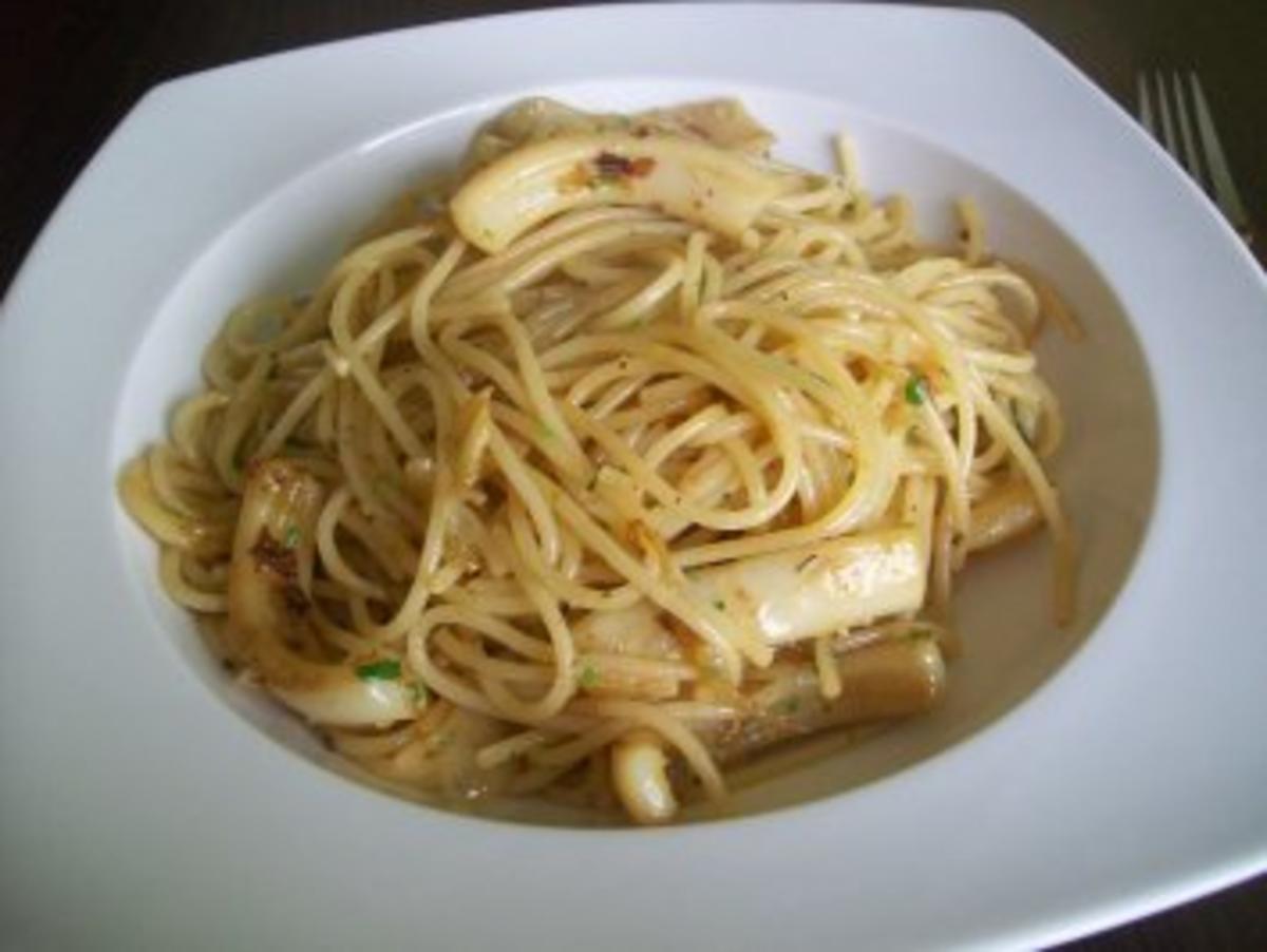 Calamaris Spaghetti - Rezept - Bild Nr. 6