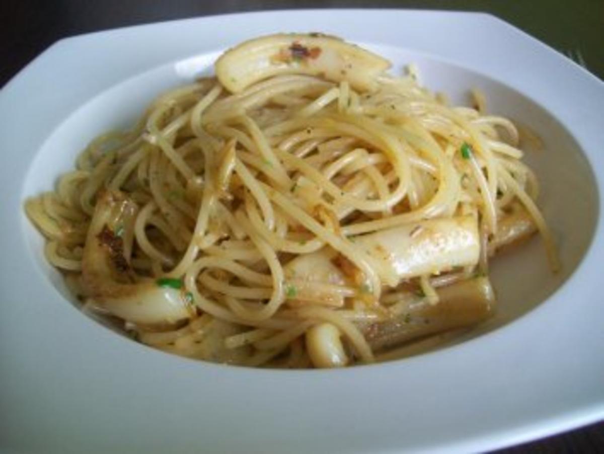 Calamaris Spaghetti - Rezept - Bild Nr. 7