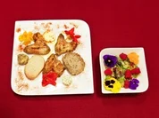 Rezept: Gepuderte Rotschwingen an kleinen Seen (Purple Schulz) Gepuderte Rotschwingen an kleinen Seen (Purple Schulz) - Rezept