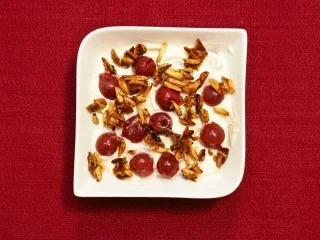Ciliege con mandorla - „Kirschen mit Mandeln“ (Purple Schulz) - Rezept