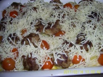 Rezept: Hackbällchen-Auflauf Bild Nr. 11 Hackbällchen-Auflauf - Rezept - Bild Nr. 11