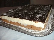 Schoko-Kokos-Grieß-Kuchen - Rezept