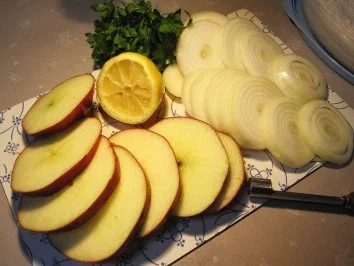 Rezept: Kalbsleber "Berliner Art" Bild Nr. 3 Kalbsleber "Berliner Art" - Rezept - Bild Nr. 3