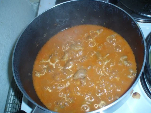 Rezept: Hühnerherzen geschmort Bild Nr. 9 Hühnerherzen geschmort - Rezept - Bild Nr. 9