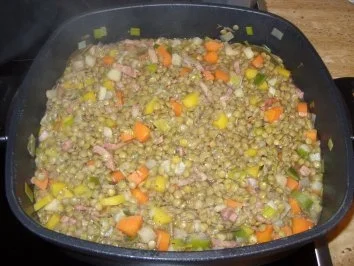 C: Linseneintopf mit Würstchen - Rezept - Bild Nr. 4