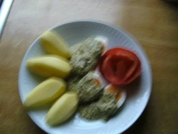 Rezept: Eier in Kräutersenf-Soße .. Bild Nr. 2 Eier in Kräutersenf-Soße .. - Rezept - Bild Nr. 2