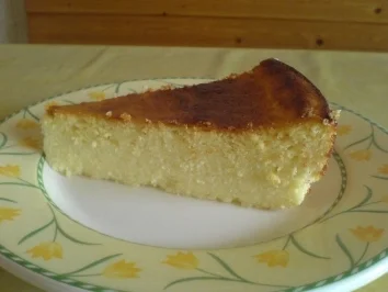 Quarktorte ohne Teigboden - Rezept