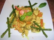 Hühnerragout mit Flusskrebsen in Proseccosauce und viel Gemüse, echt lecker - Rezept