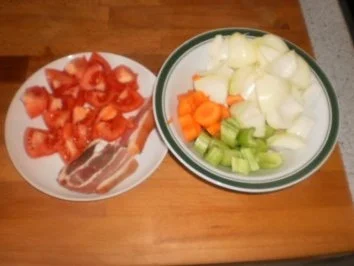 geschmorte Schweinerippchen ~ Mischgemüse - Rezept - Bild Nr. 4