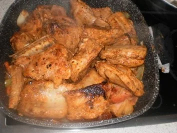 geschmorte Schweinerippchen ~ Mischgemüse - Rezept - Bild Nr. 8