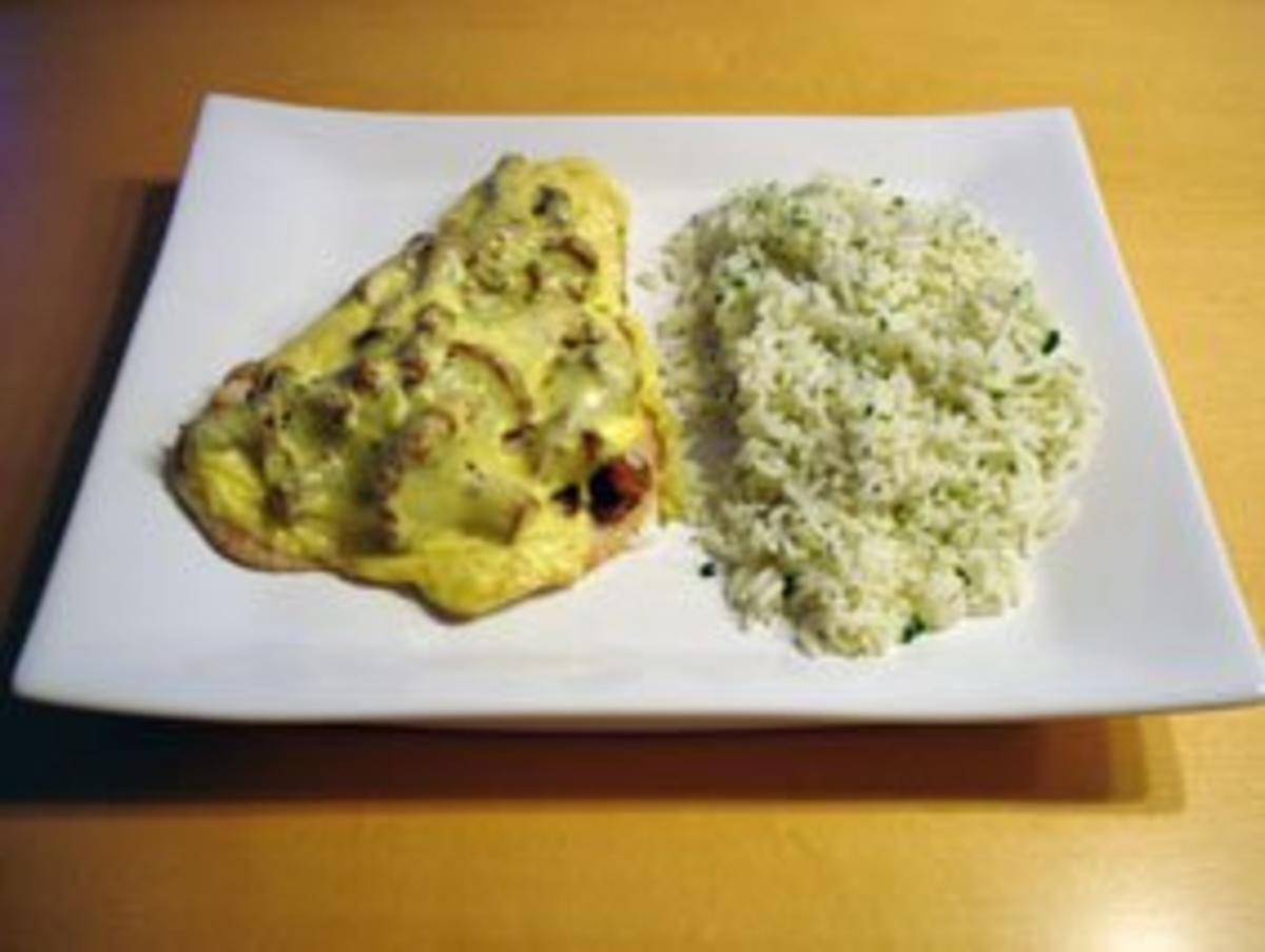 Pfifferlingschnitzel mt Kräuter-Butter-Reis - Rezept - Bild Nr. 6