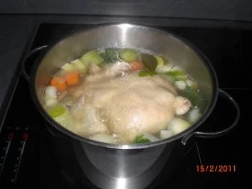 Rezept: Hühner Frikassee Bild Nr. 4 Hühner Frikassee - Rezept - Bild Nr. 4