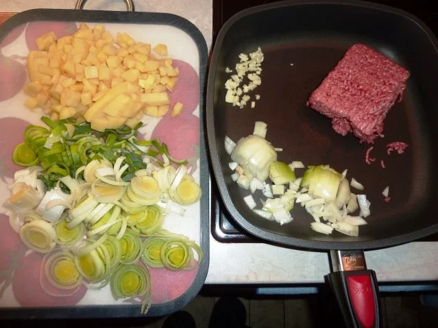 Hackfleisch-Lauch-Topf - Rezept - Bild Nr. 3