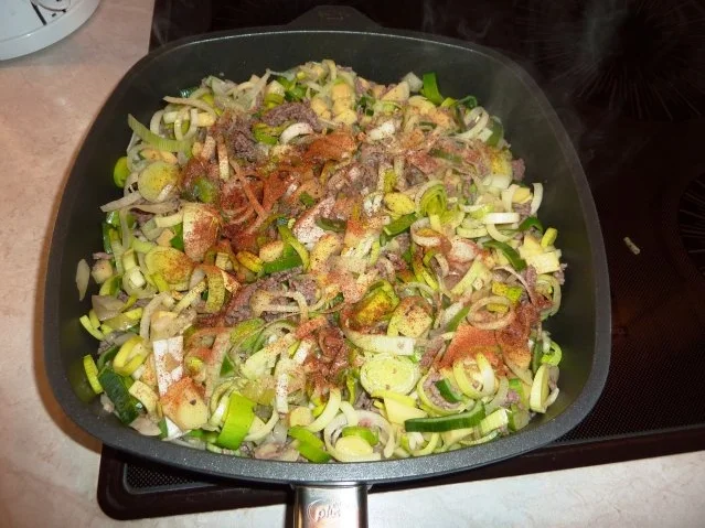 Hackfleisch-Lauch-Topf - Rezept - Bild Nr. 4