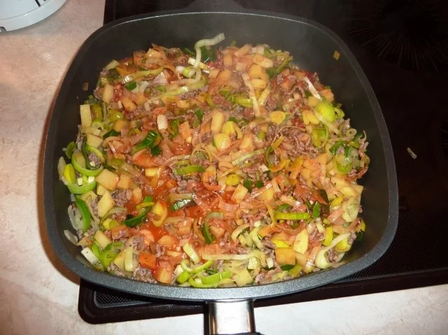 Hackfleisch-Lauch-Topf - Rezept - Bild Nr. 5