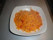 Taglioline mit Tomatensahne - Rezept