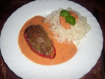 Teufelchens gefüllte Paprika aus dem Ofen... - Rezept