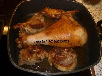 Rezept: Geschmorte Putenkeule Bild Nr. 3 Geschmorte Putenkeule - Rezept - Bild Nr. 3