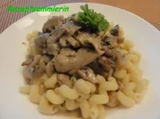Sauce:  MISCHPILZ-SAHNE-SAUCE - Rezept