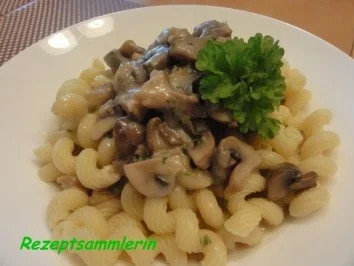 Sauce:  MISCHPILZ-SAHNE-SAUCE - Rezept - Bild Nr. 4