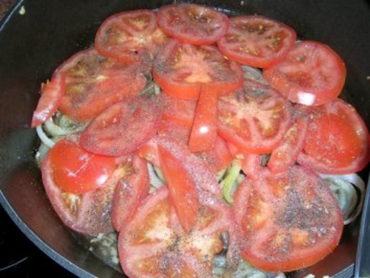 Schweinerücken gefüllt mit Raclette-Käse und Tomaten - Rezept - Bild Nr. 4