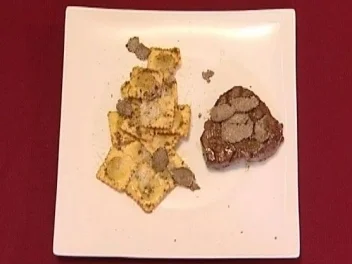 Rinderfilet und Steinpilzravioli an Trüffel (Frank Schmidt) - Rezept