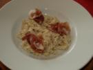 Nudeln mit sahniger Soße - Rezept