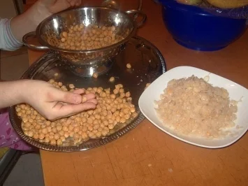 Hommos, Kichererbsen-Pürree - Rezept