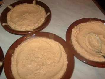 Hommos, Kichererbsen-Pürree - Rezept